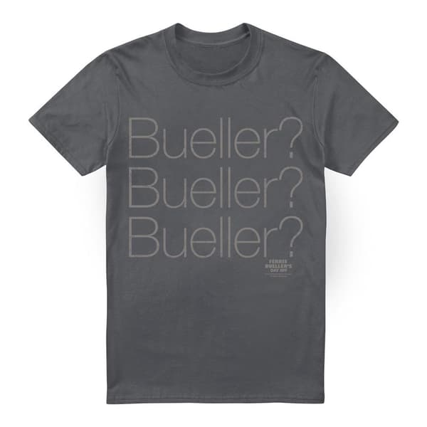 Ferris Bueller's Day Off Herr Bueller? T-shirt M Kolgrå Charcoal M