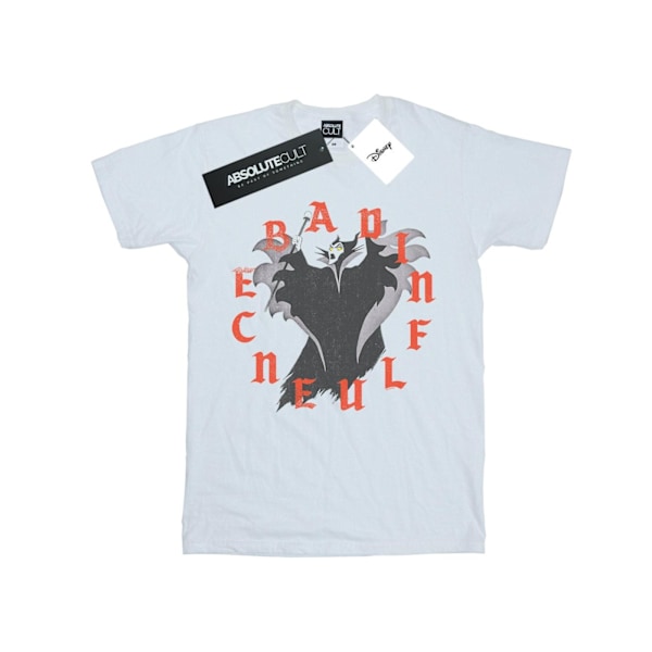 Disney Maleficent Bad Influence T-shirt M Vit White M