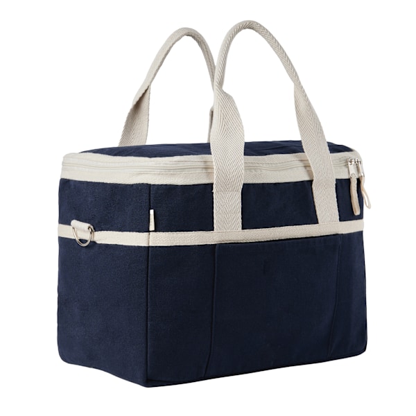 Vinga Volonne Aware 18L Kylväska av Återvunnen Canvas 21cm x 28cm Blue 21cm x 28cm x 39cm
