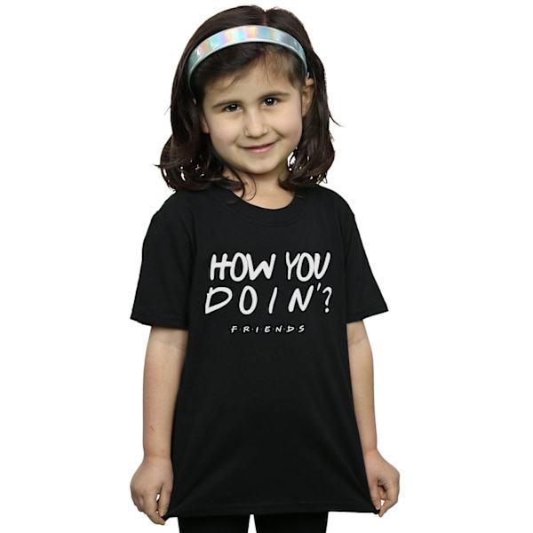 Friends Girls How You Doin? Bomull T-shirt 9-11 år Svart Black 9-11 Years