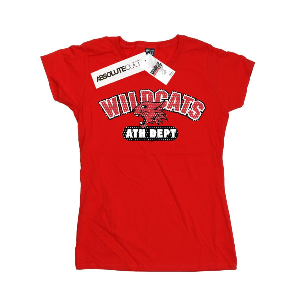 Disney Womens/Ladies High School Musical The Musical Wildcats A Red XL