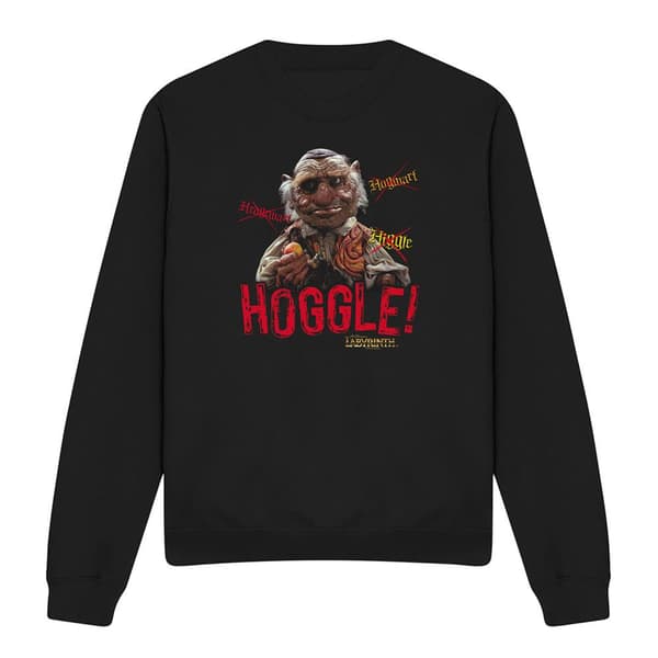 Labyrinth Unisex Vuxen Hoggle Sweatshirt L Svart Black L