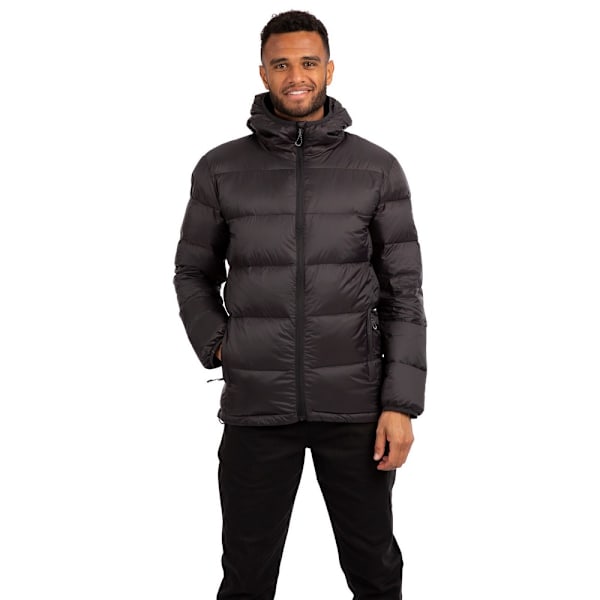 Trespass Mens Millan Packaway Dunjacka XXS Svart Black XXS