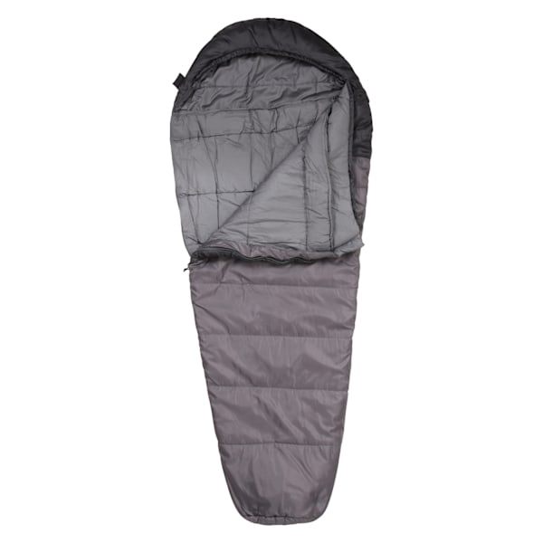 Mountain Warehouse Summit 250 Sovsäck med Vänster Blixtlås, Mumieform, 200cm Grey 200cm