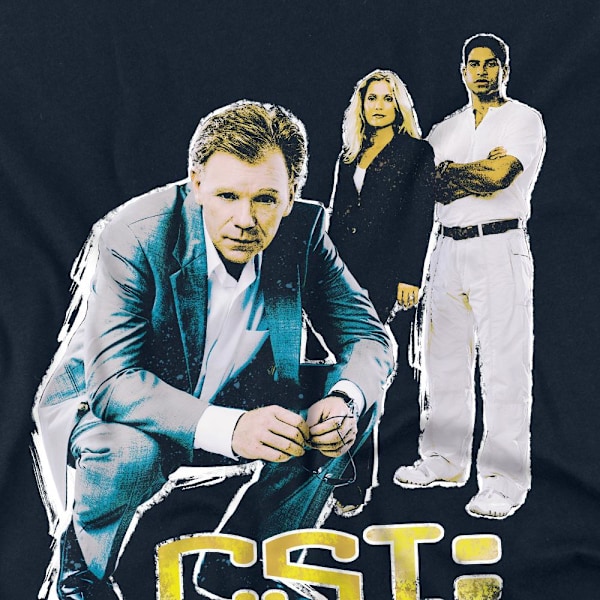 CSI: Miami Unisex Vuxen In Perspective T-Shirt L Marinblå Navy L