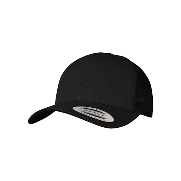 Flexfit Unisex Retro Trucker Cap One Size Svart Black One Size