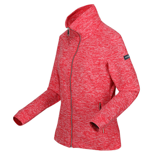 Regatta Womens/Ladies Azaelia Marl Full Zip Fleece Jacket 16 UK High Risk Red 16 UK