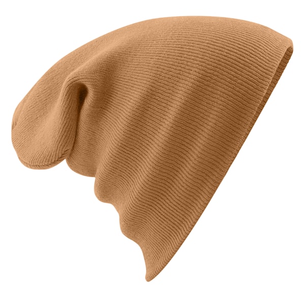 Beechfield Soft Feel Stickad Vintermössa En Storlek Rost Rust One Size