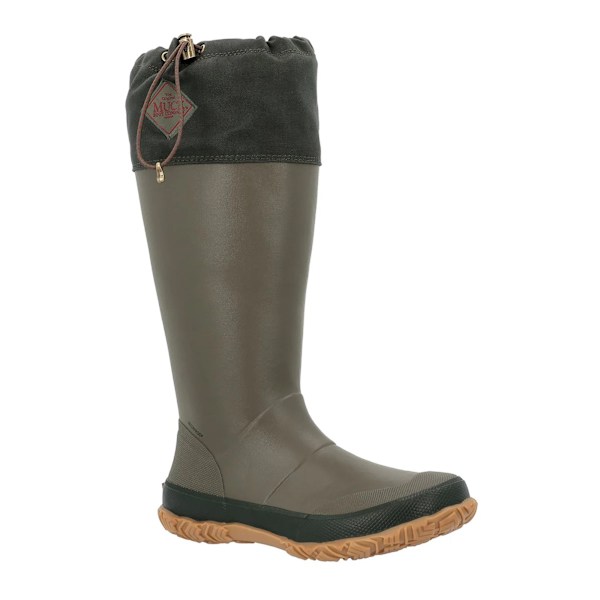 Muck Boots Unisex Adult Forager 15 Wellington Boots 10 UK Burnt Burnt Olive/Moss Green 10 UK