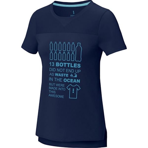 Elevate NXT Dam/Kvinnor Borax Återvunnen Cool Fit T-Shirt L Nav Navy L