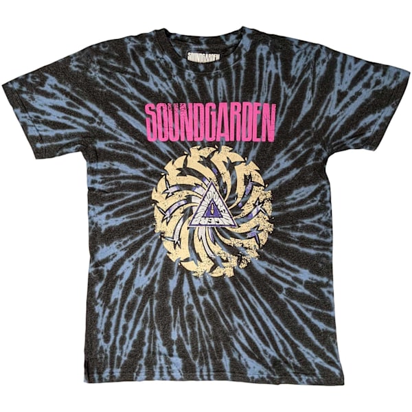 Soundgarden Unisex Vuxen Badmotorfinger Tie Dye T-Shirt XL Blå Blue XL