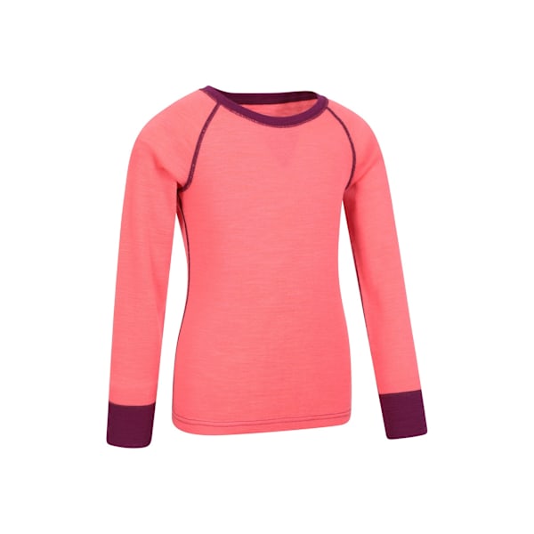 Mountain Warehouse Barn/Kids Merino II Rundhals Base Layer Bright Pink 13 Years