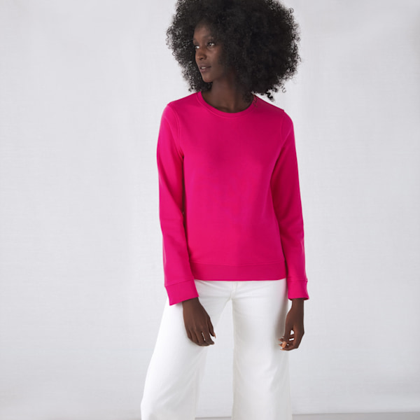 B&C Dam/Dam Organic Sweatshirt XXL Bright Magenta Bright Magenta XXL