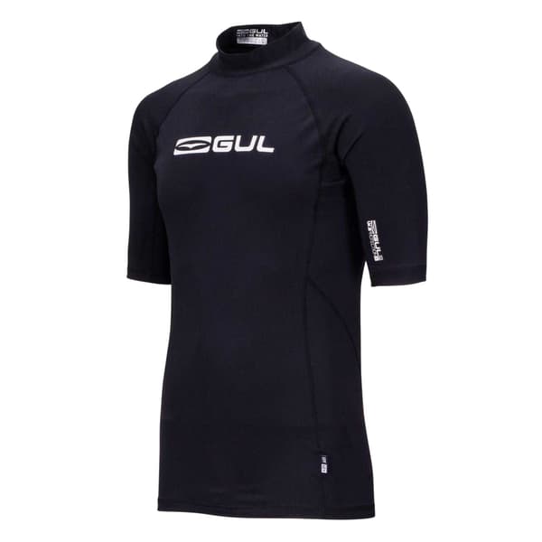 Gul Herr Logotyp Rash Guard L Svart Black L