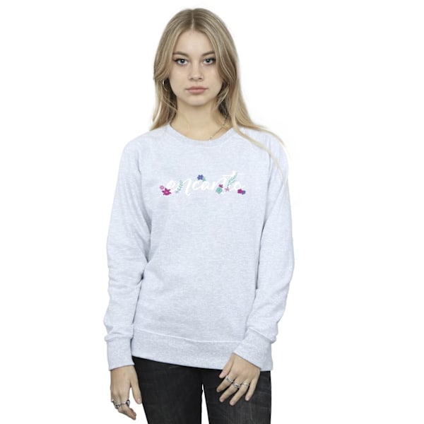 Disney Dam/Kvinnor Encanto Logo Sweatshirt S Sports Grey Sports Grey S