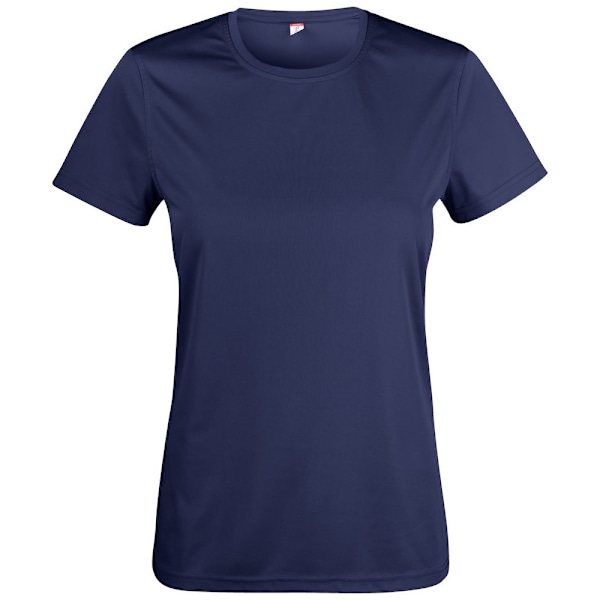 Clique Dam/Kvinnor Basic Active T-Shirt M Mörk Marinblå Dark Navy M