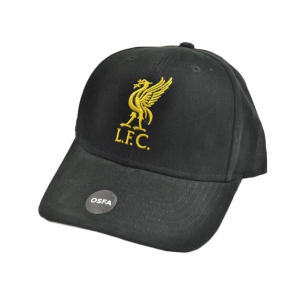 Liverpool FC Liverbird Cap One Size Svart/Guld Black/Gold One Size