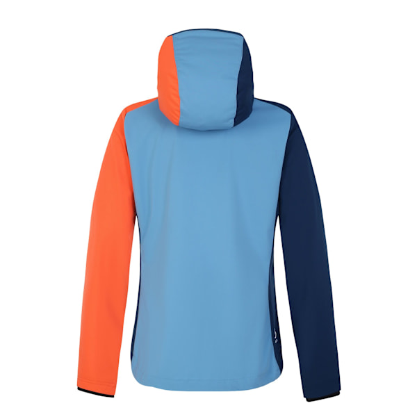 Dare 2B Dam/Dam Lexan Färgblock Softshelljacka 18 U Niagara Blue/Satsuma 18 UK