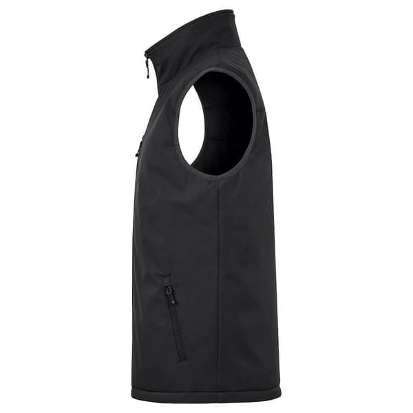 Clique Herr Softshell Vadderad Gilet S Svart Black S