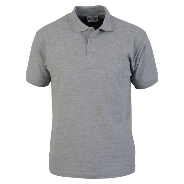 Absolute Apparel Mens Precision Polo 6XL Sport Grey Sport Grey 6XL