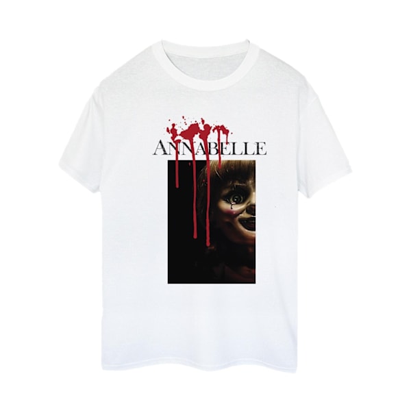 Annabelle Dam/Kvinnor Peep Poster Bomull Boyfriend T-Shirt S White S