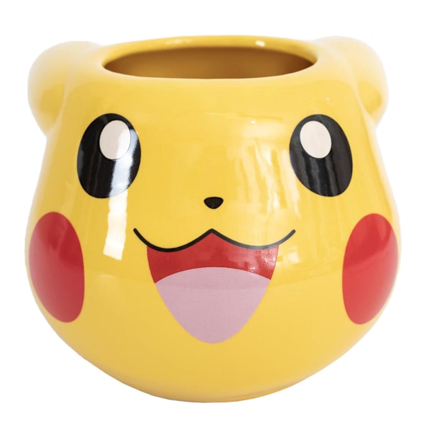Pokemon 3D Pikachu Mug, Storlek: One Size, Gul/Röd/Svart Yellow/Red/Black One Size