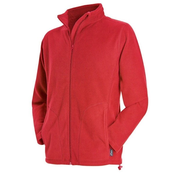 Stedman Herr Active Full Zip Fleece M Scarlet Red Scarlet Red M