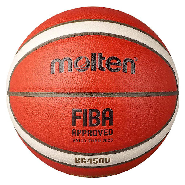 Molten 4500 Premium Läder Basketboll 7 Tan/Vit Tan/White 7