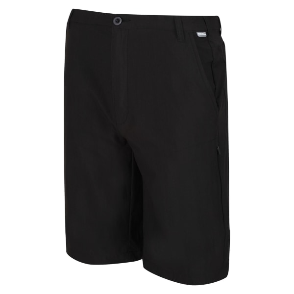 Regatta Herr Highton Walking Shorts 30R Svart Black 30R