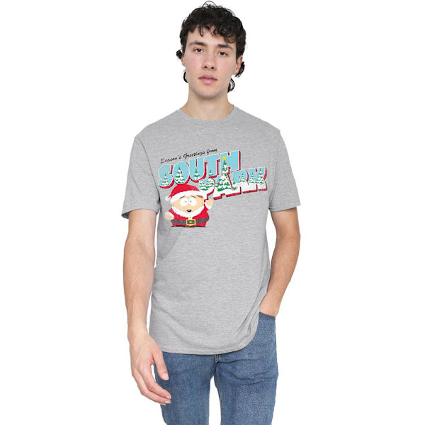 South Park Herr Eric Cartman Jul T-Shirt S Sport Heather Sport Heather S