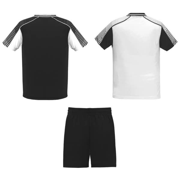 Roly Unisex Vuxen Juve Sport Sportset M Vit/Solid Svart White/Solid Black M
