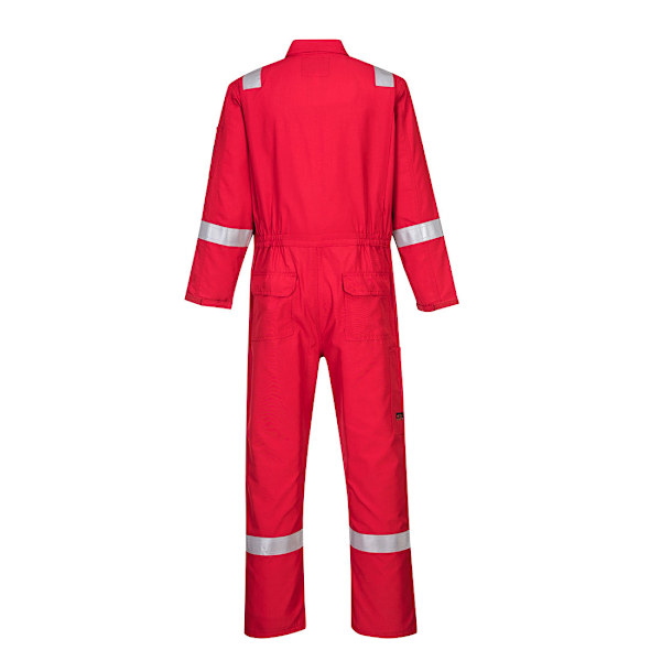 Portwest Unisex Adult Araflame Overalls 34R Röd Red 34R