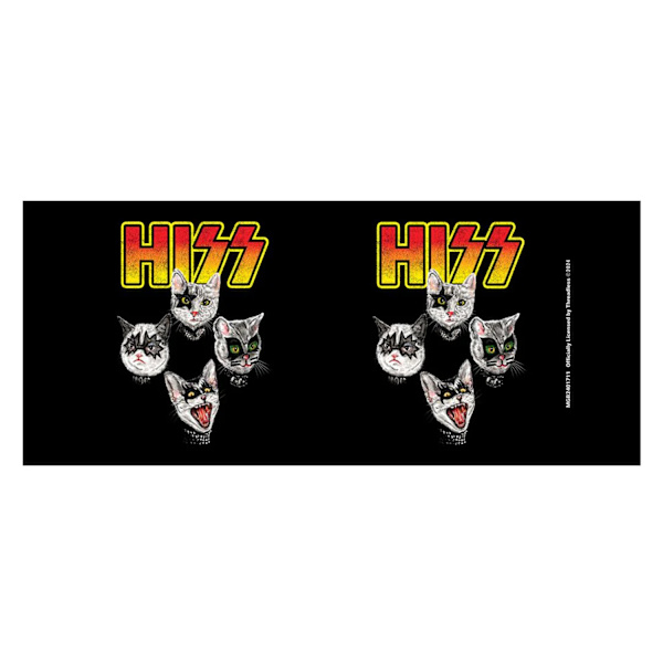 Threadless Hiss Mugg One Size Svart Black One Size