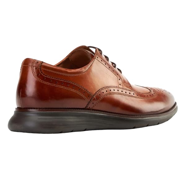 Base London Herr Flight Läder Brogues 5 UK Tan Tan 5 UK