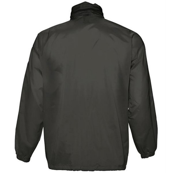SOLS Unisex Surf Windbreaker Lättviktsjacka M Svart Black M