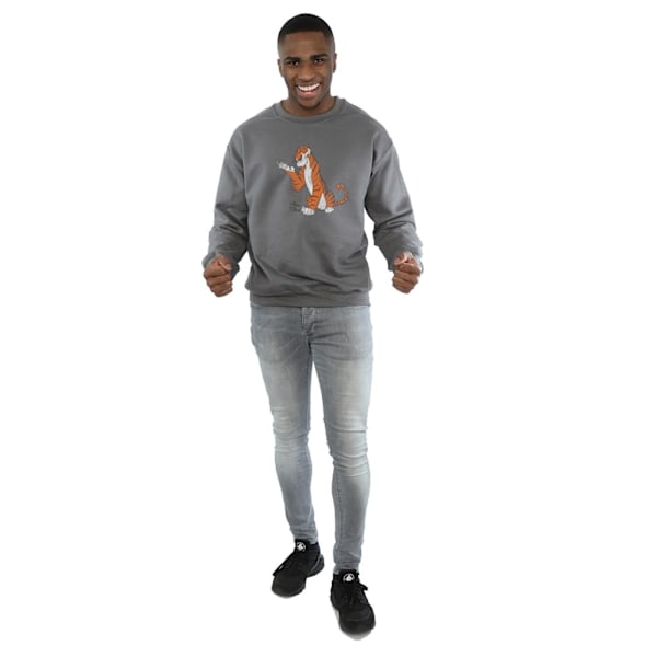 Disney Herr The Jungle Book Classic Shere Khan Sweatshirt XXL C Charcoal XXL