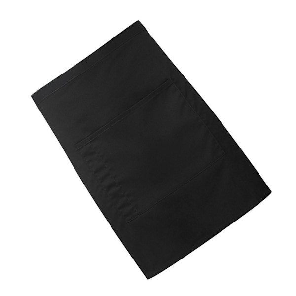 Premier Colours Front Pocket Waist Apron One Size Black Denim Black Denim One Size