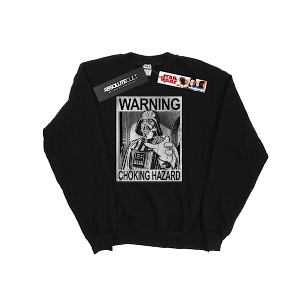 Star Wars Vader Choking Hazard Sweatshirt 4XL Svart Black 4XL