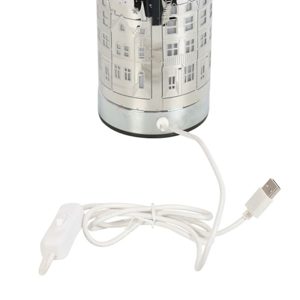 Something Different Julby Aroma Lampa En Storlek Silver Silver One Size