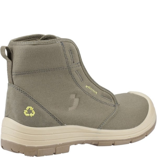 Safety Jogger Herr ECODESERT S1P Mid Cut Säkerhetskängor 13 UK Kha Khaki Green 13 UK