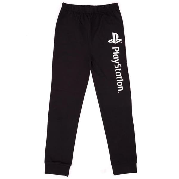 Playstation Boys Game Controller Lång Pyjamas Set 7-8 År Svart Black/White 7-8 Years