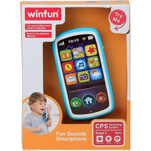 Winfun Leksaksmobil med ljus och ljud för barn (2-pack) Multicoloured One Size