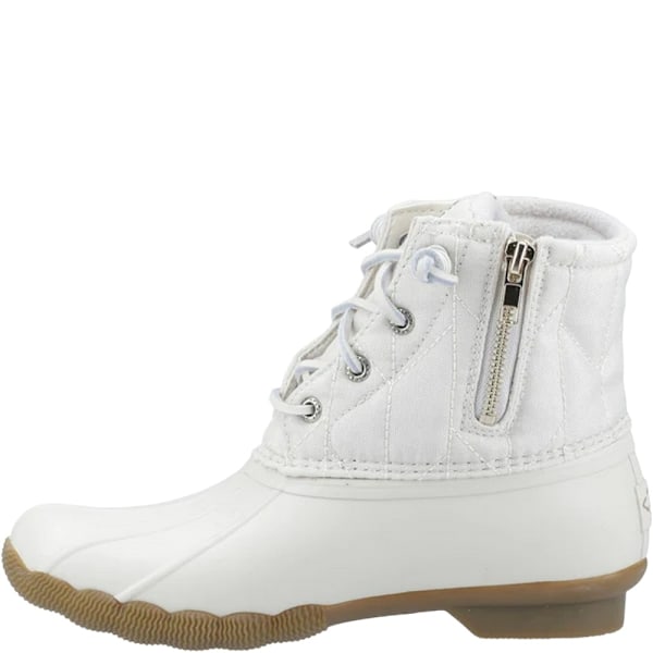 Sperry Womens/Ladies Saltwater Seacycled Nylon Boots 6 UK Elfenben Ivory 6 UK