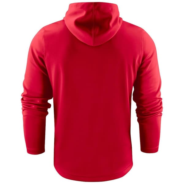 Printer RED Herr Layback Hoodie L Röd Red L