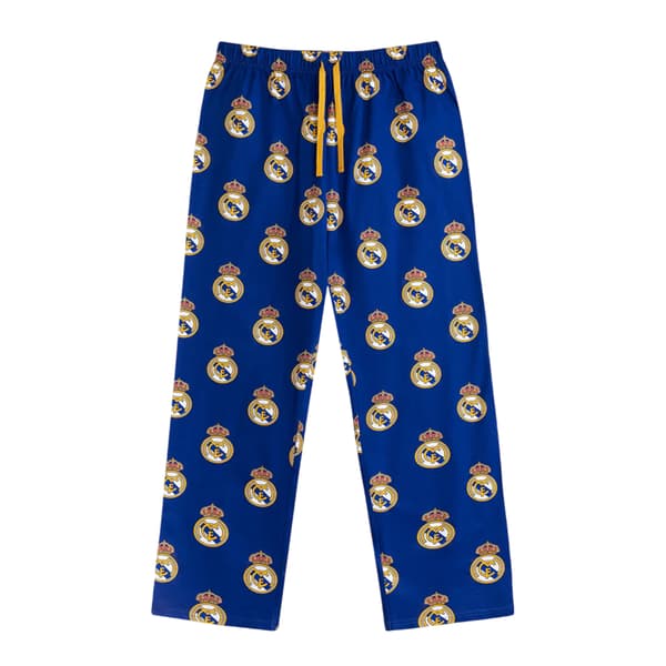 Real Madrid CF Herr Vapen Kortärmad Lång Pyjamasset M Vit White/Blue M