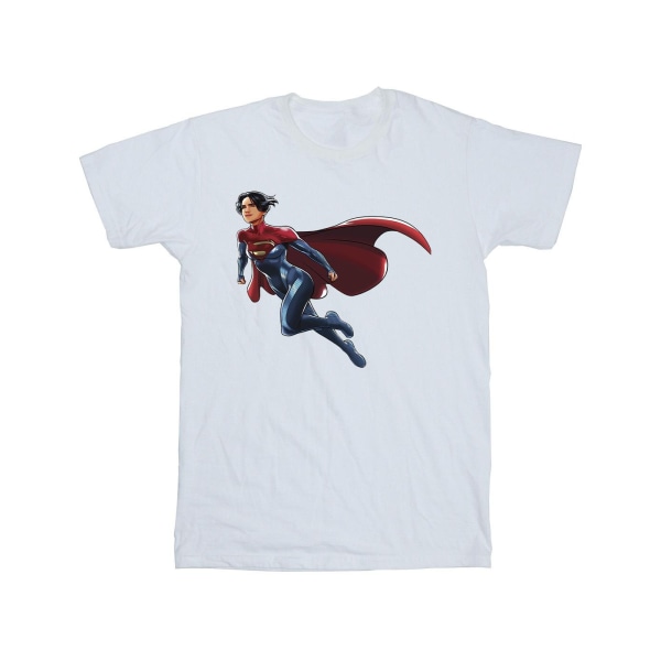 DC Comics Girls The Flash Supergirl Cotton T-shirt 9-11 år W White 9-11 Years