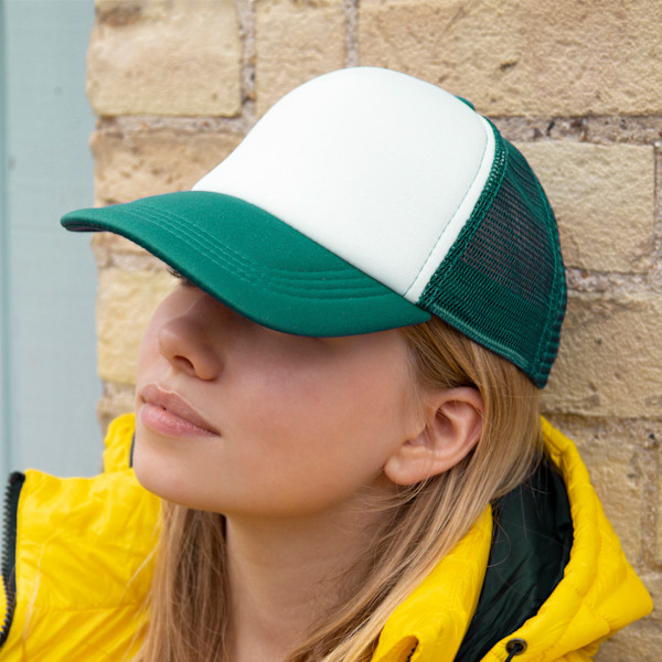Result Detroit Trucker Cap One Size Flaska Grön/Vit Bottle Green/White One Size