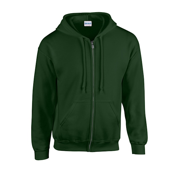 Gildan Herr Heavy Blend Full Zip Hoodie XXL Forest Green Forest Green XXL