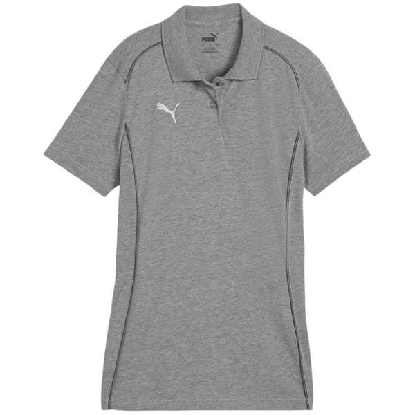 Puma Dam TeamFINAL Casuals Logotyp Pikétröja S Grå Grey S
