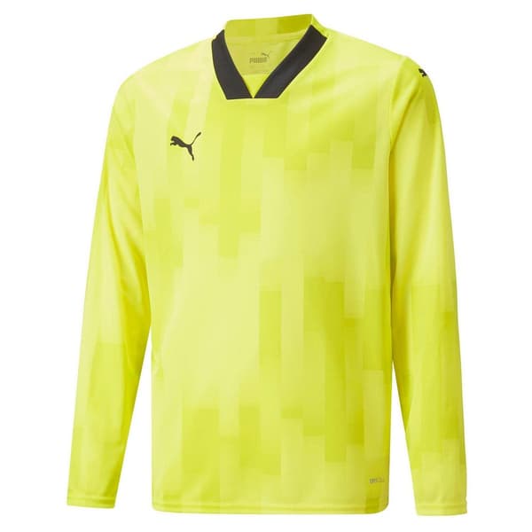Puma Barn/Kids Teamtarget Abstract Långärmad Målvaktströja Yellow 7-8 Years